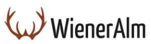 Logo Wiener Alm mit Hirschgeweih